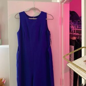 Blue formal jumpsuit